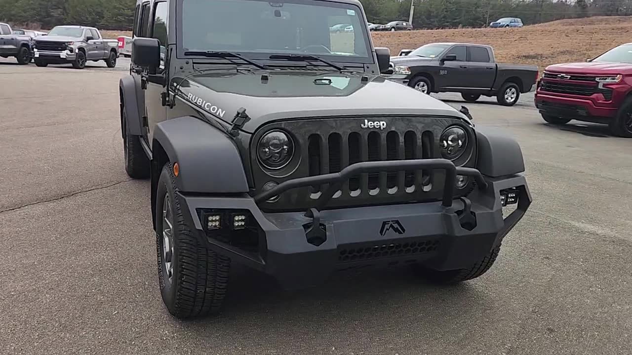 Used 2015 Jeep Wrangler Unlimited Rubicon w/ Connectivity Group