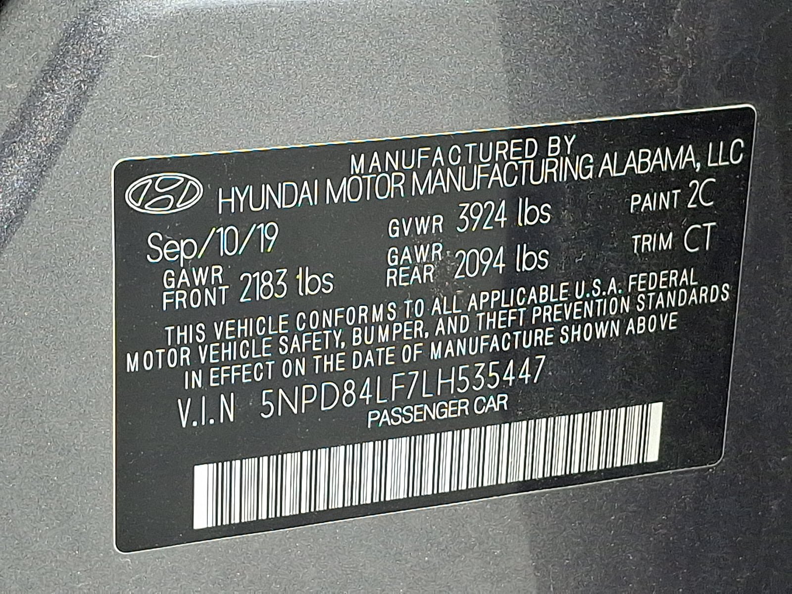 Used 2020 Hyundai Elantra SEL w/ Cargo Package (C1) FWD image 26