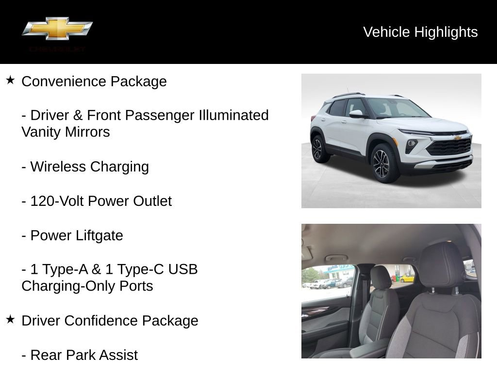Used 2024 Chevrolet TrailBlazer LT w/ Convenience Package FWD image 20
