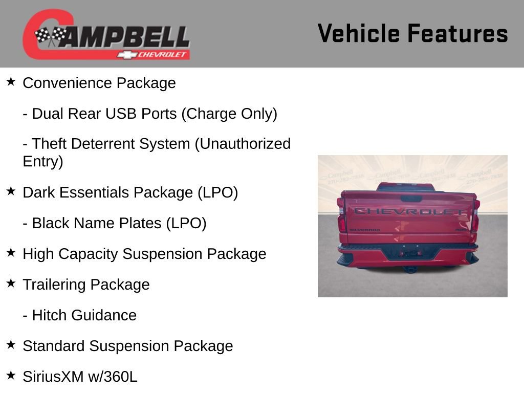 Used 2023 Chevrolet Silverado 1500 RST w/ LPO, Dark Essentials Package image 31