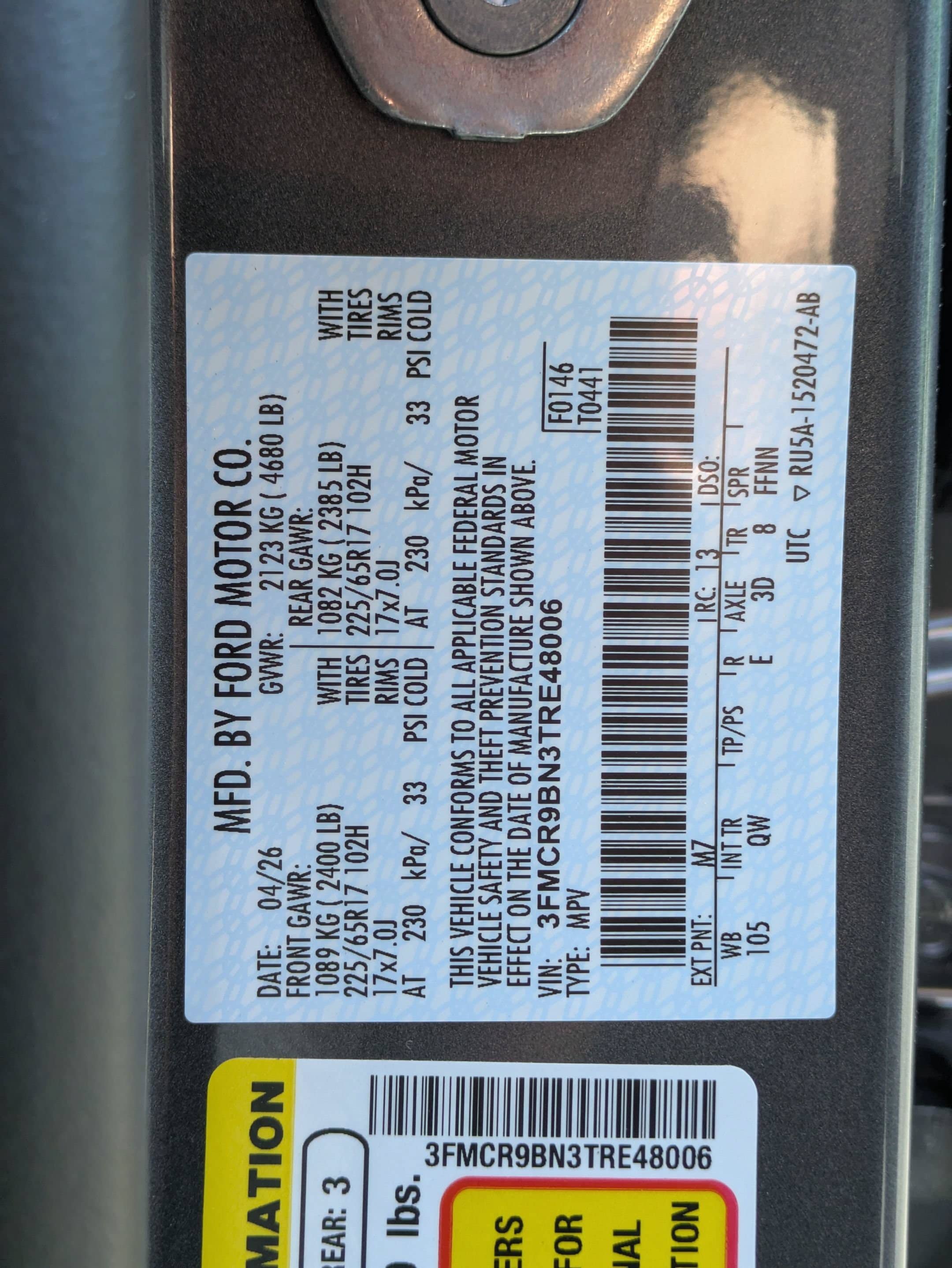 New 2026 Ford Bronco Sport Big Bend w/ Convenience Package AWD/4WD image 8