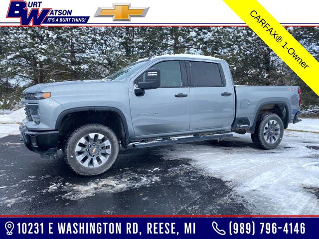 Used 2024 Chevrolet Silverado 2500 Custom w/ Custom Value Package