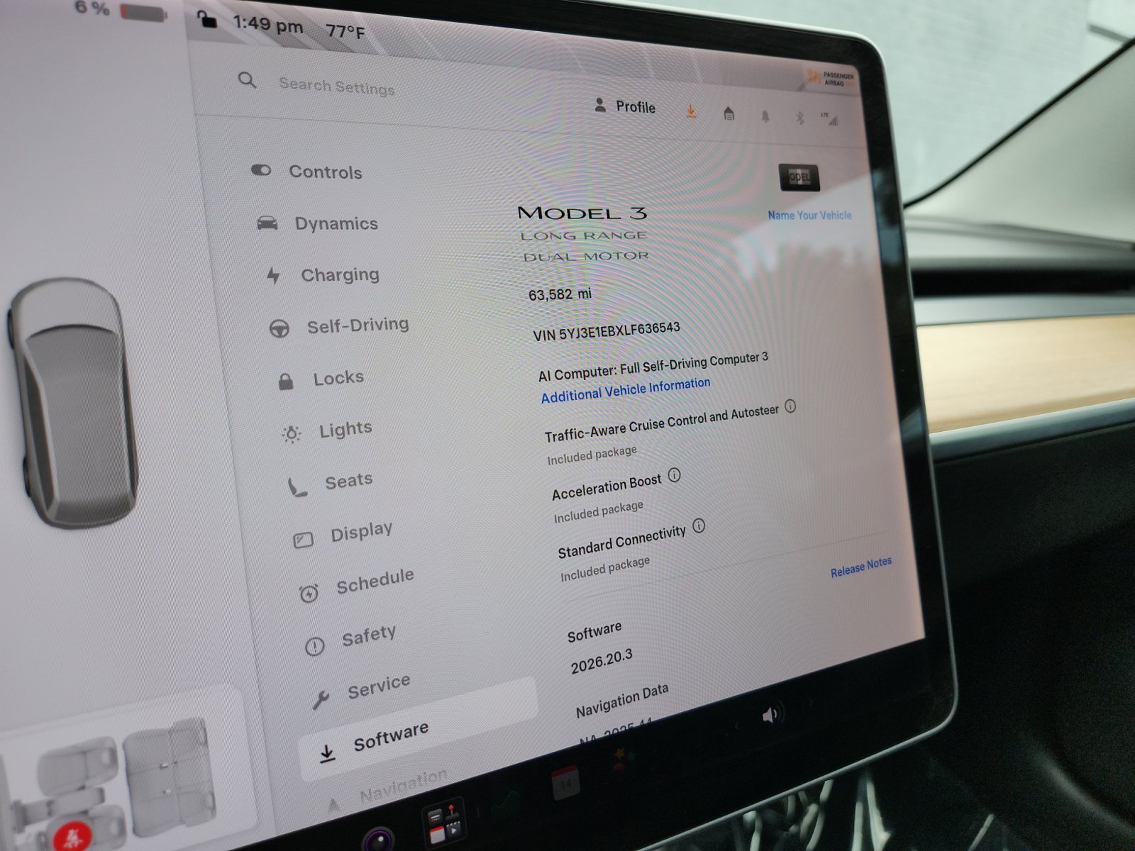 Used 2020 Tesla Model 3 Long Range AWD/4WD image 17