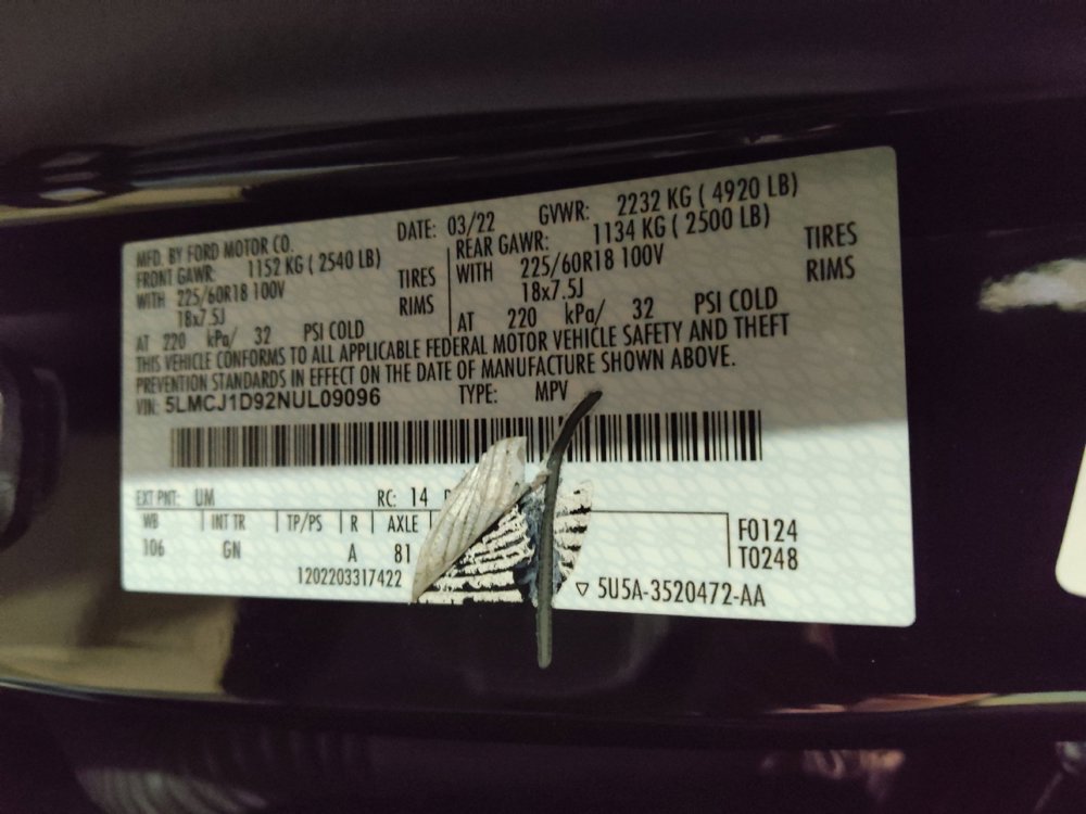 Used 2022 Lincoln Corsair AWD w/ Equipment Group 101A image 33