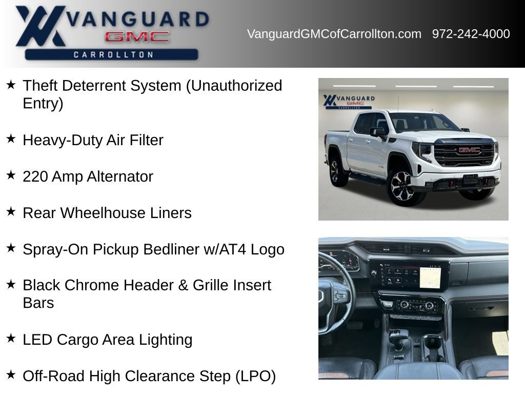 Used 2024 GMC Sierra 1500 AT4 w/ Technology Package image 24