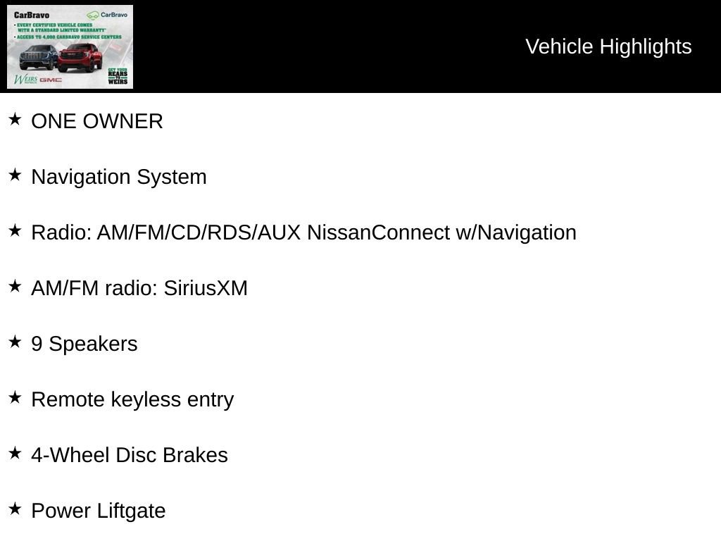 Used 2016 Nissan Rogue SL w/ SL Premium Package image 14