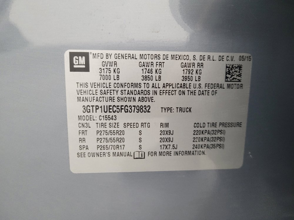 Used 2015 GMC Sierra 1500 SLE w/ SLE Value Package RWD image 33