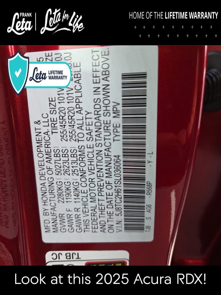 New 2025 Acura RDX A-Spec image 35