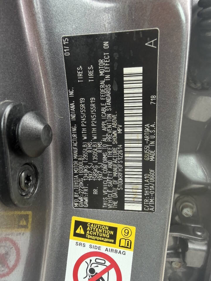 Used 2015 Toyota Highlander Limited AWD/4WD image 18