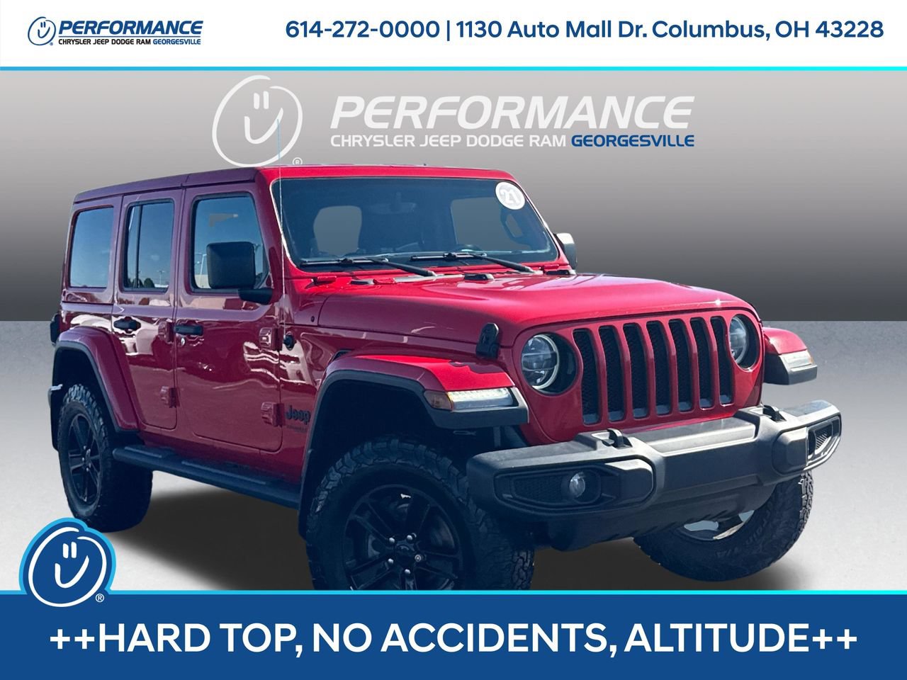 Used 2021 Jeep Wrangler Unlimited Sahara