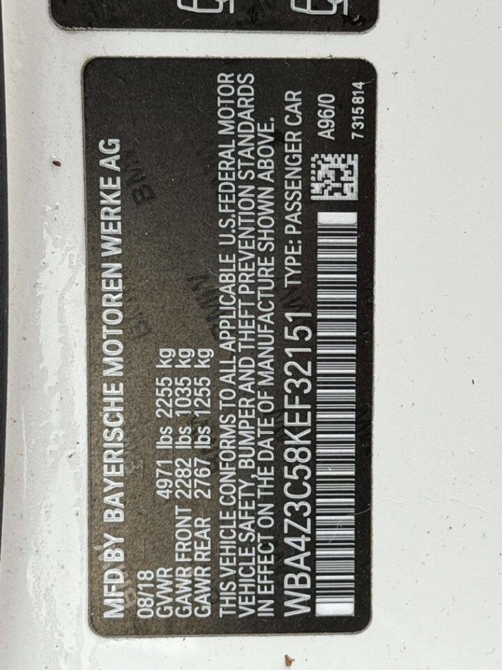 Used 2019 BMW 430i xDrive 430i xDrive AWD 2dr Convertibl w/ Convenience Package image 23