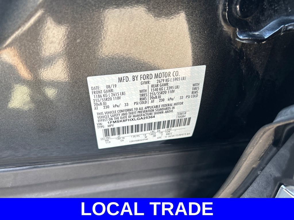 Used 2020 Ford Explorer Limited w/ Class III Trailer Tow Package image 23