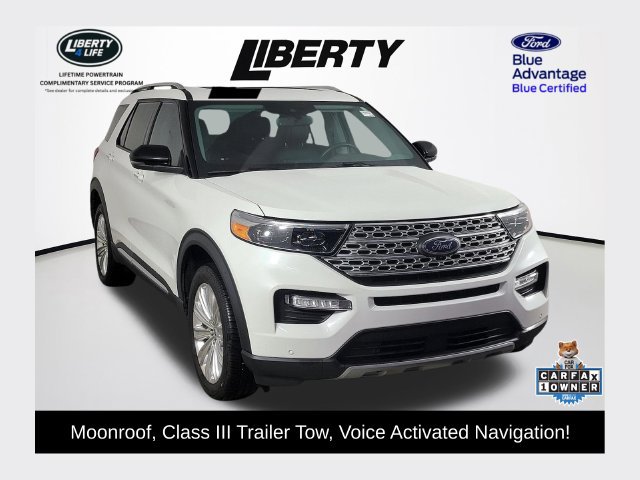 Certified 2021 Ford Explorer Limited w/ Hybrid Equipment Group 310A