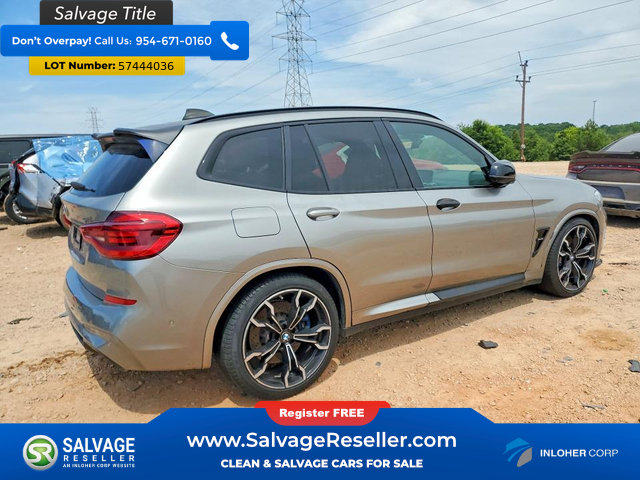 Used 2020 BMW X3 M w/ Executive Package AWD/4WD image 4