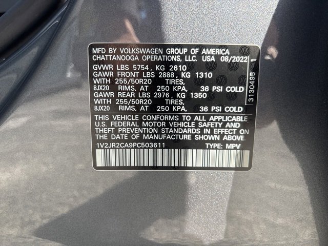 Used 2023 Volkswagen Atlas SE w/ Panoramic Sunroof Package image 22