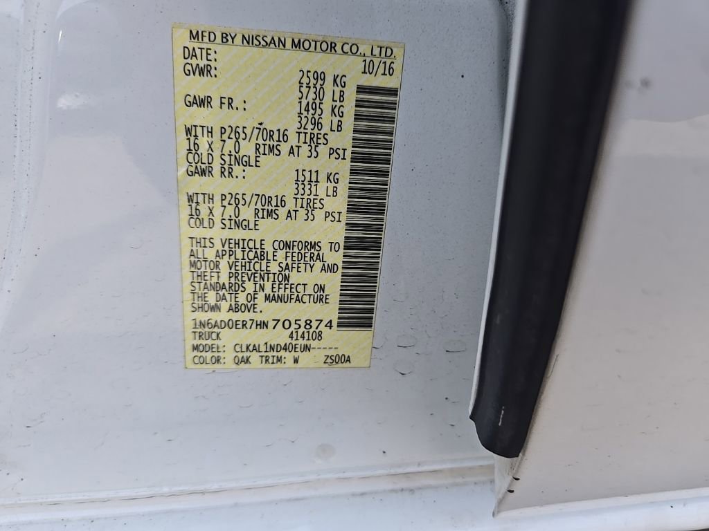 Used 2017 Nissan Frontier S RWD image 24