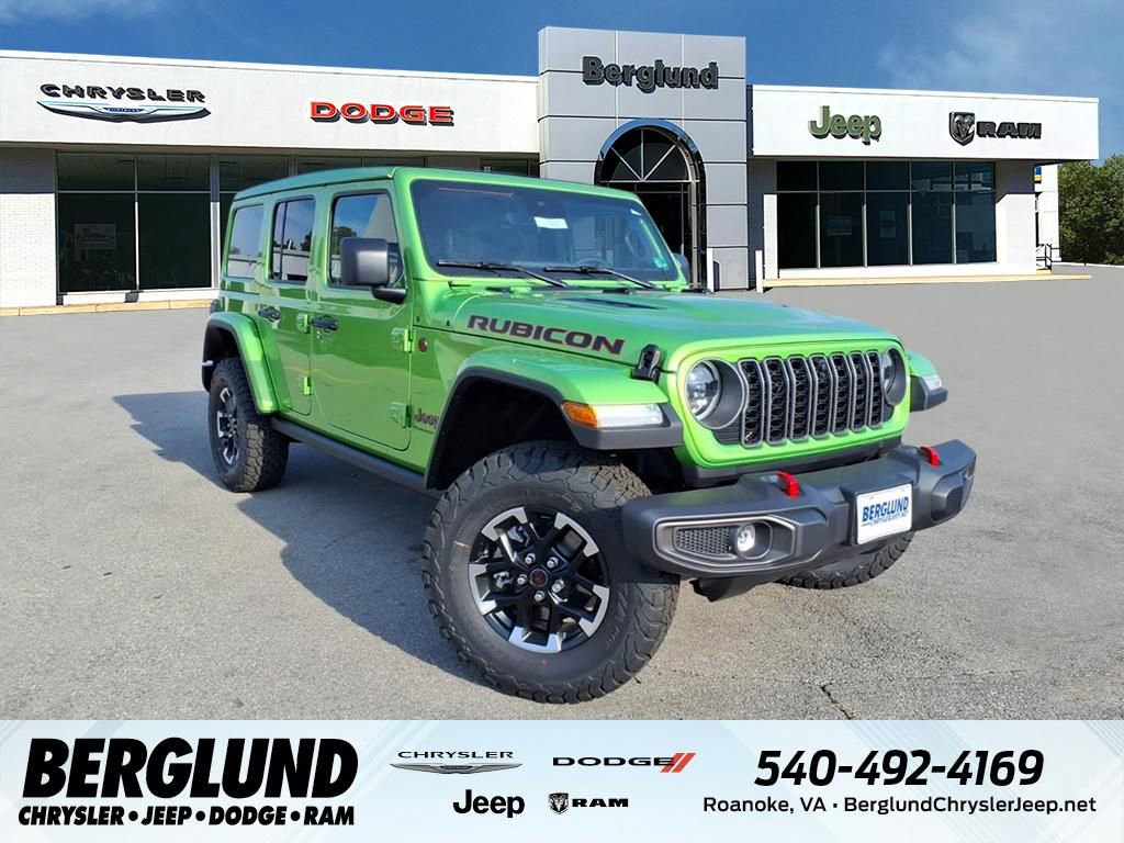 New 2025 Jeep Wrangler Unlimited Rubicon w/ Technology Group