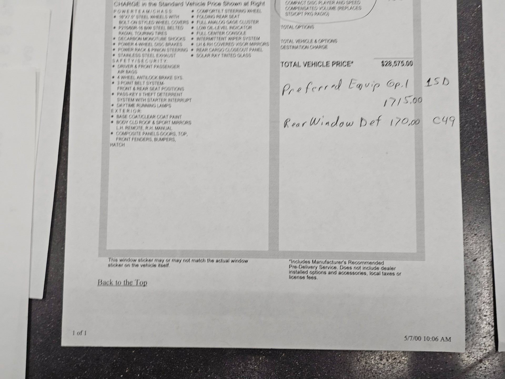 Used 2000 Chevrolet Camaro Z28 w/ SS Performance/Appearance Pkg image 66