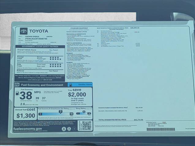 New 2026 Toyota Crown Signia AWD/4WD image 18