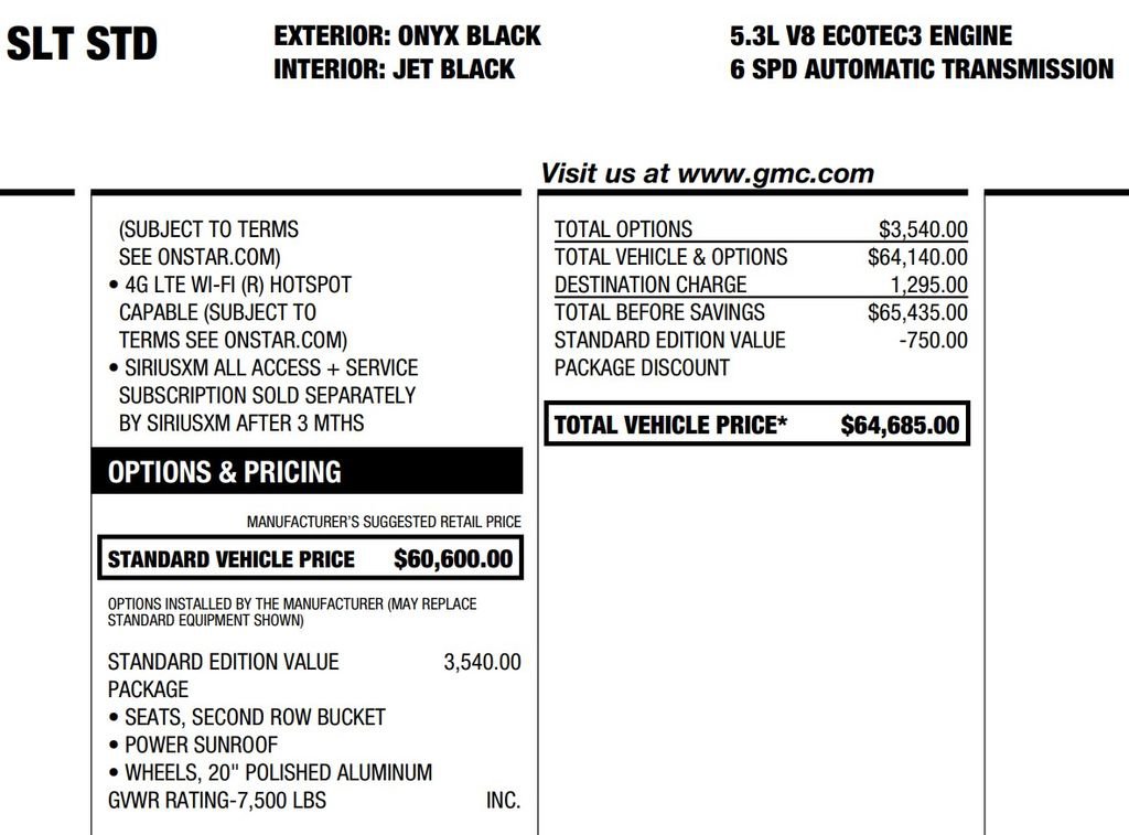 Used 2019 GMC Yukon XL SLT image 19