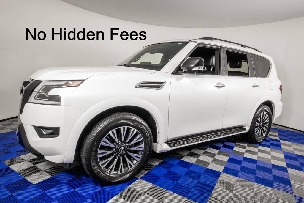 Used 2023 Nissan Armada SL w/ Midnight Edition Package RWD image 1