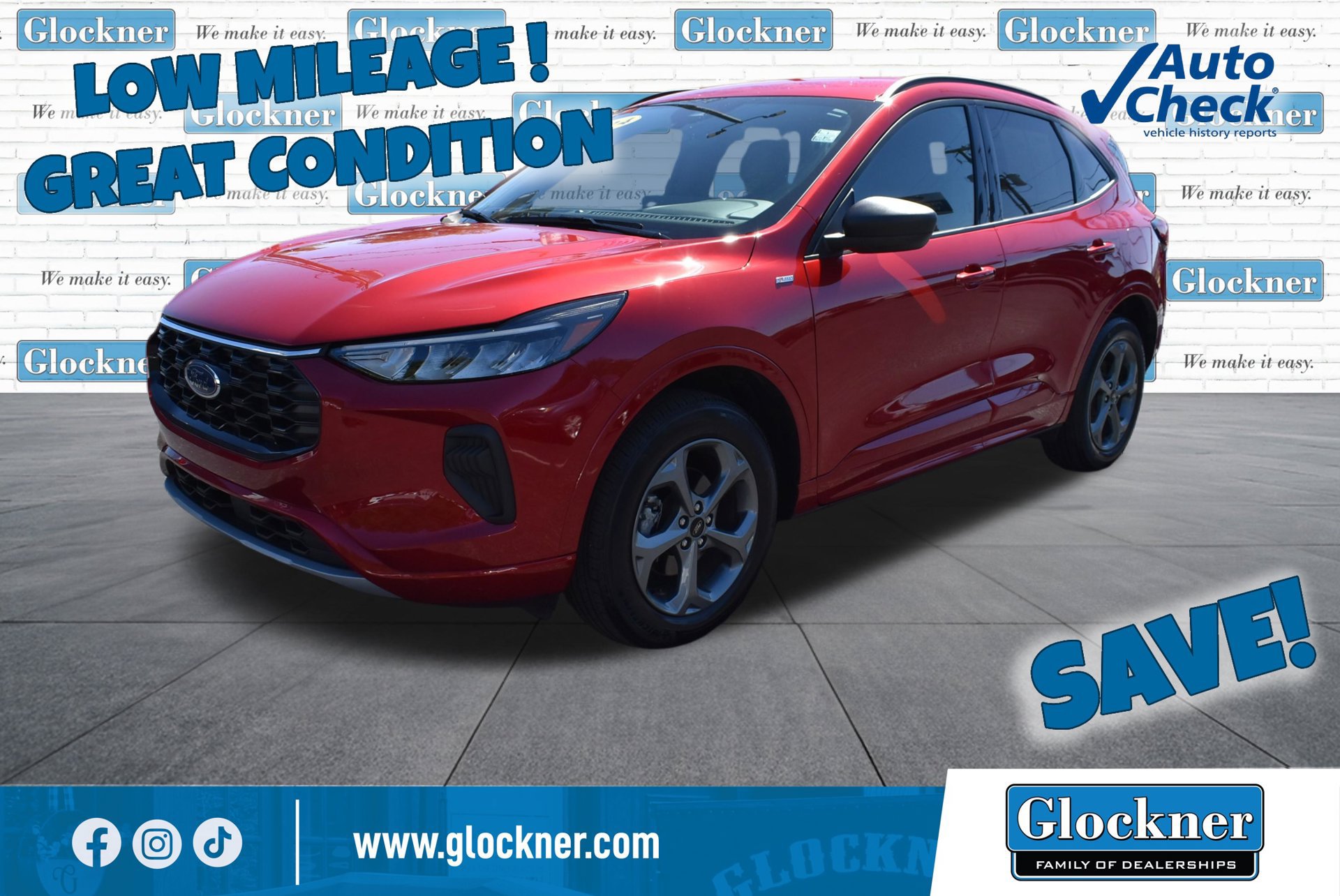 Used 2024 Ford Escape ST-Line w/ Tech Pack #1 AWD/4WD image 1