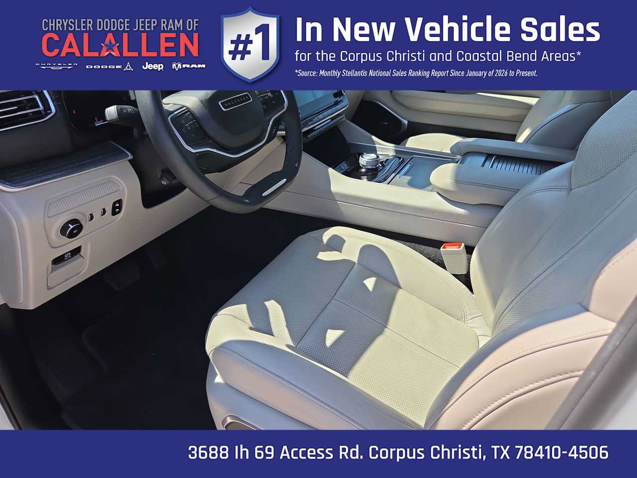 Certified 2024 Jeep Wagoneer Series II w/ Flexible Seating Group RWD image 10