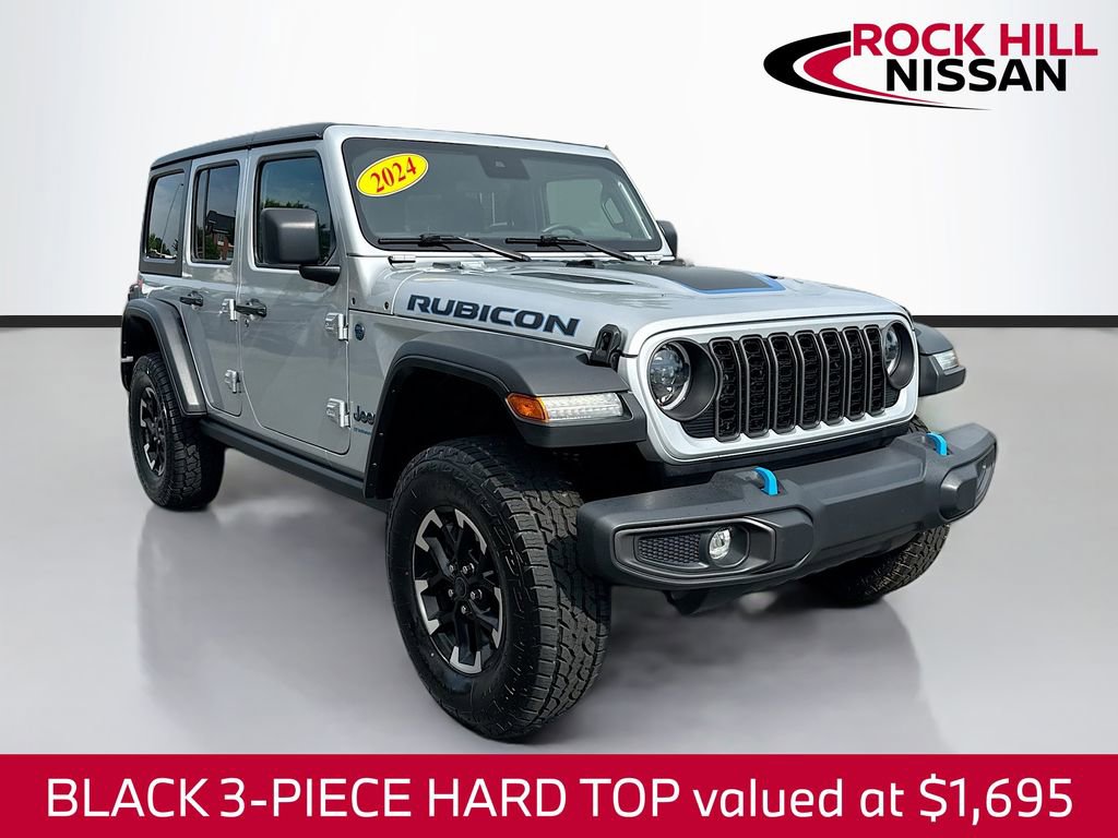 Used 2024 Jeep Wrangler Unlimited Rubicon 4xe AWD/4WD image 1