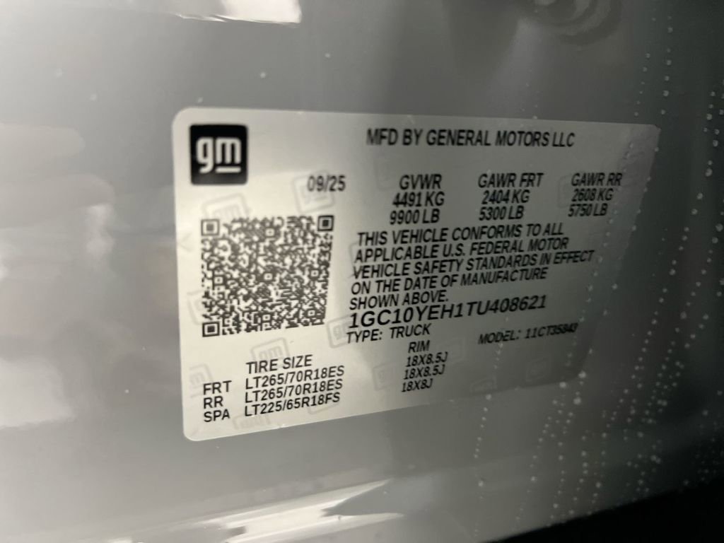 New 2026 Chevrolet Silverado EV LT AWD/4WD image 27