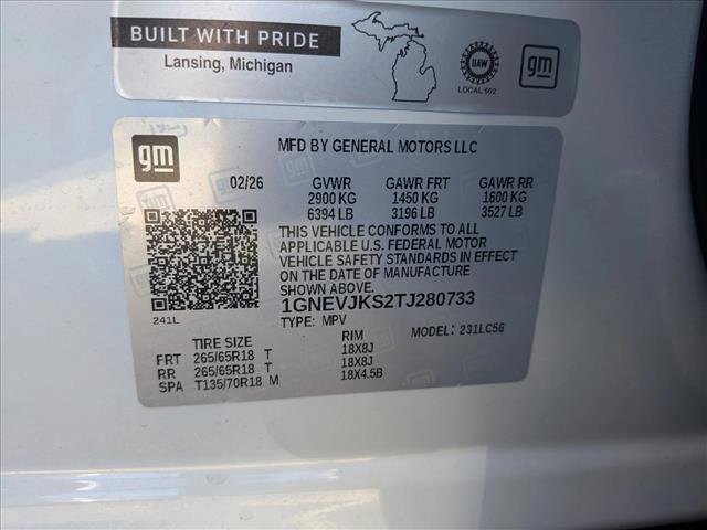 New 2026 Chevrolet Traverse Z71 w/ Enhanced Driving Package image 17