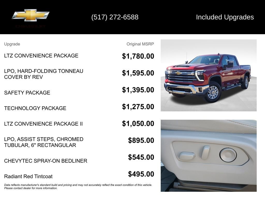 Used 2024 Chevrolet Silverado 2500 LTZ w/ LTZ Convenience Package image 5