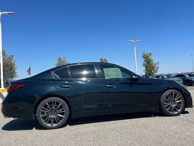 Certified 2023 INFINITI Q50 Red Sport 400 w/ Black Opal Edition RWD image 6