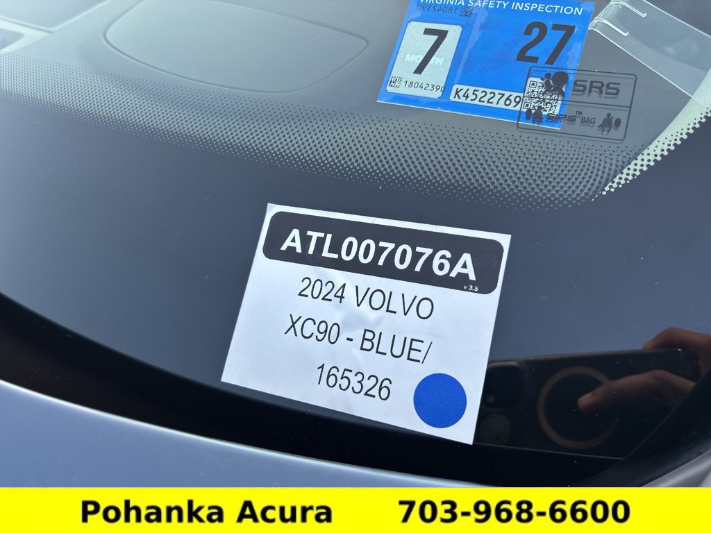 Used 2024 Volvo XC90 B6 Plus w/ Protection Package Premier AWD/4WD image 39
