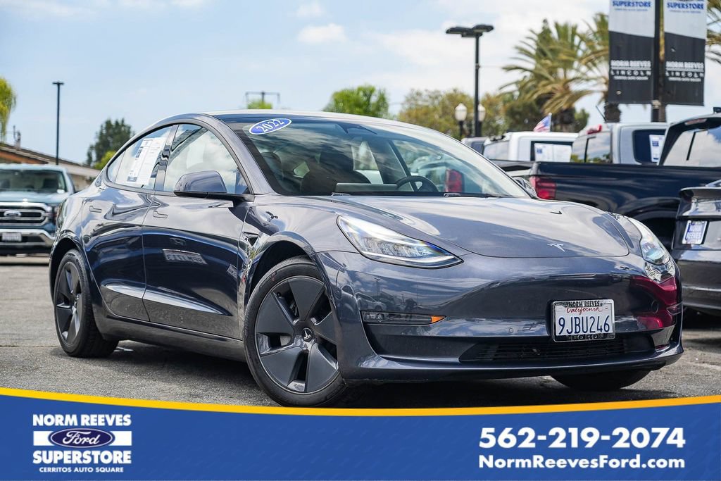 Used 2022 Tesla Model 3 Long Range