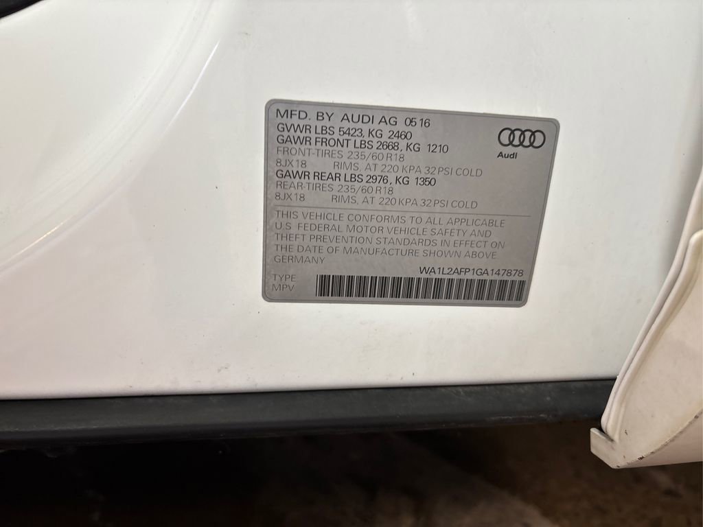 Used 2016 Audi Q5 2.0T Premium Plus w/ Technology Package image 17