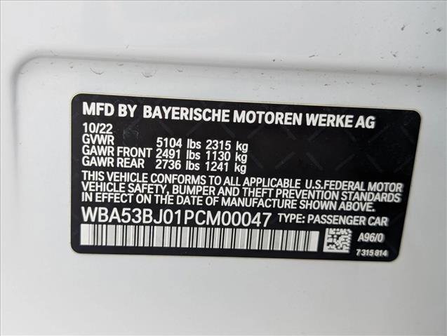 Certified 2023 BMW 540i 540i w/ Convenience Package image 26