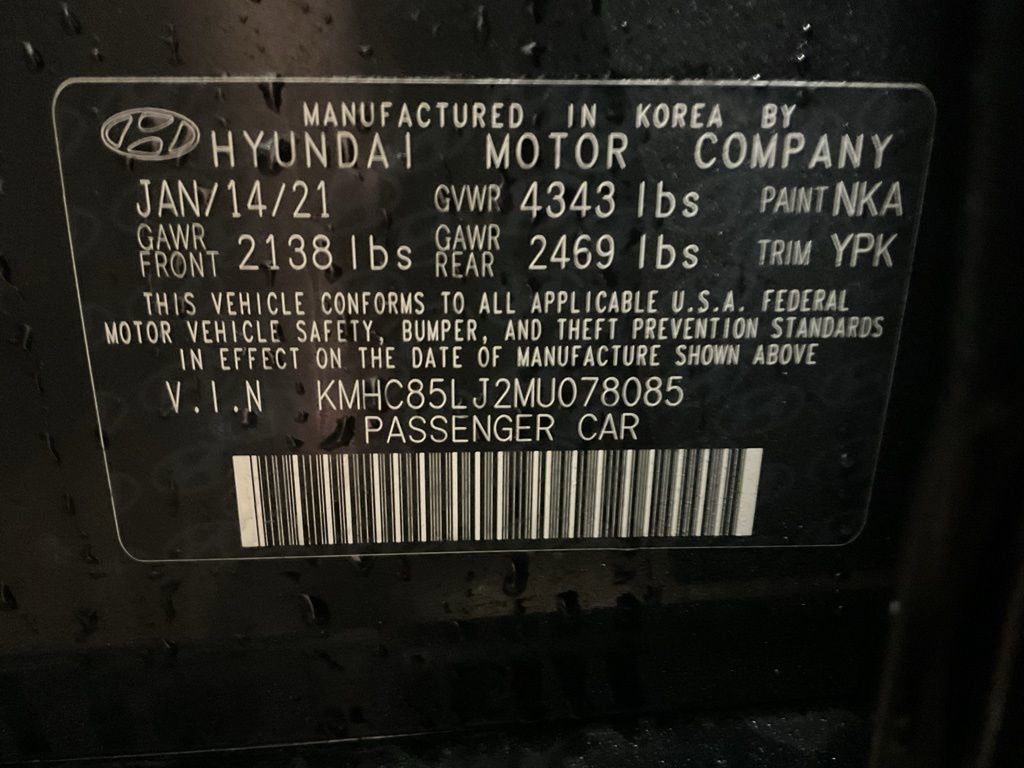 Used 2021 Hyundai Ioniq Limited image 40