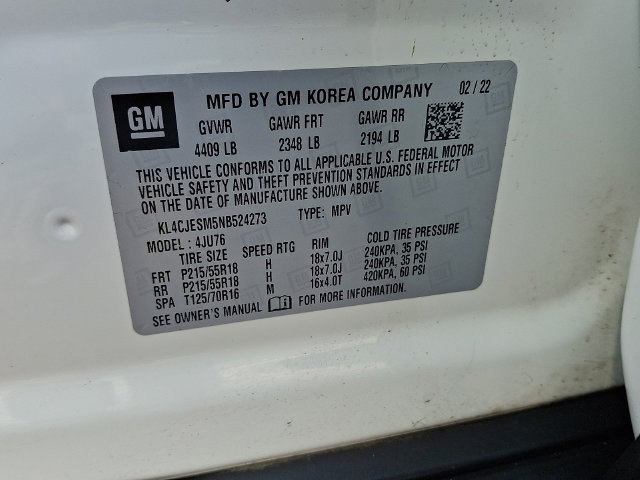 Certified 2022 Buick Encore Preferred w/ Safety Package AWD/4WD image 26