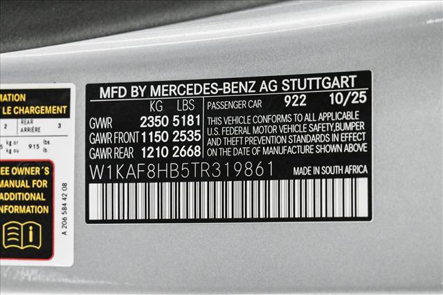 New 2026 Mercedes-Benz C 43 AMG 4MATIC Sedan image 27