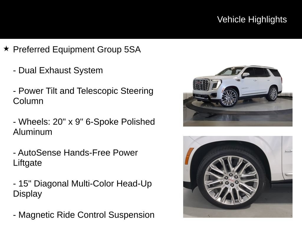 Used 2025 GMC Yukon Denali w/ Denali Reserve Package AWD/4WD image 13