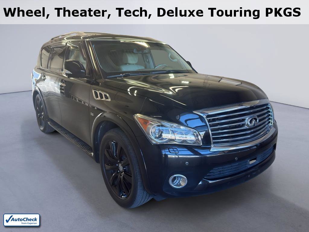 Used 2014 INFINITI QX80 4WD w/ Deluxe Touring Package