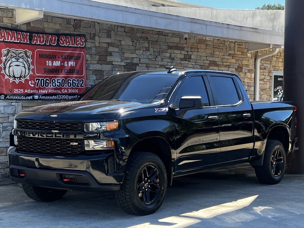 Used 2021 Chevrolet Silverado 1500 Custom Trail Boss AWD/4WD image 2