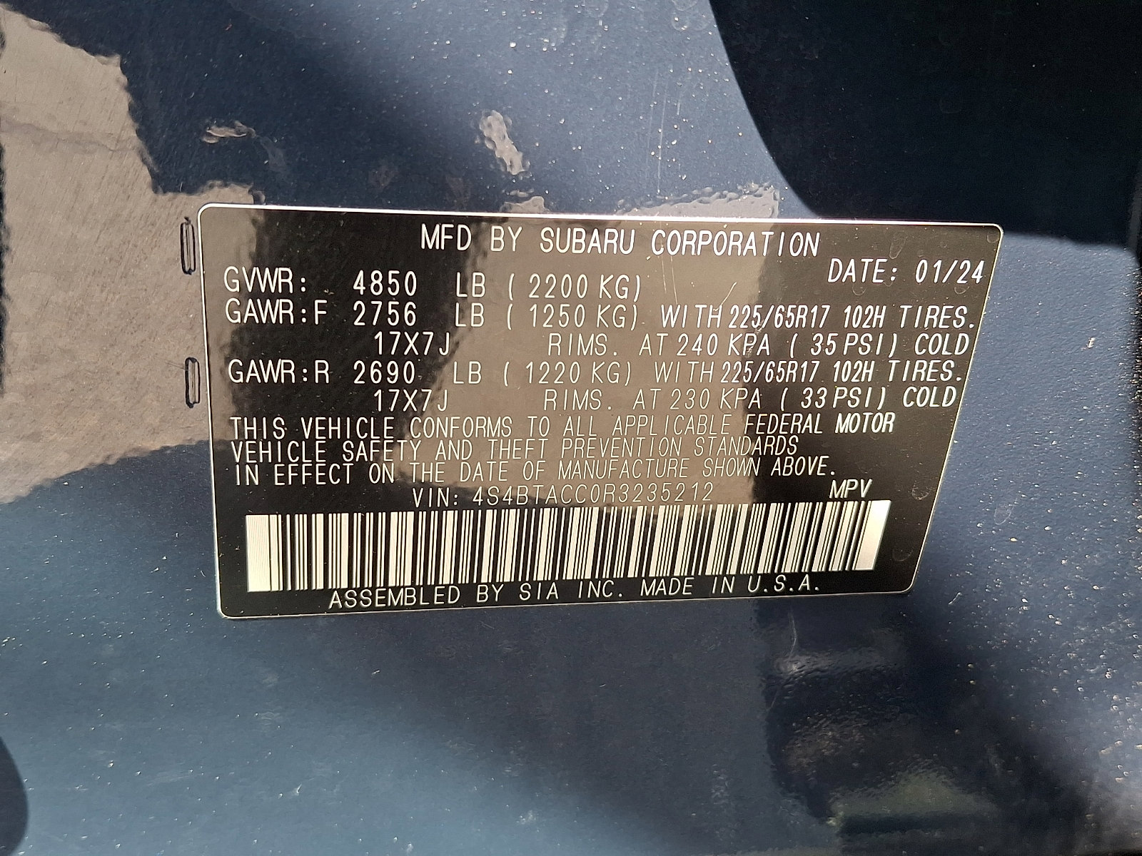 Used 2024 Subaru Outback Premium AWD/4WD image 26