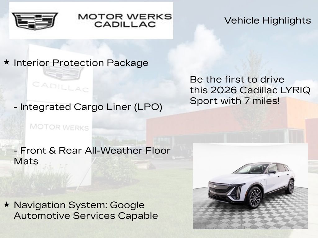 New 2026 Cadillac Lyriq Sport image 6