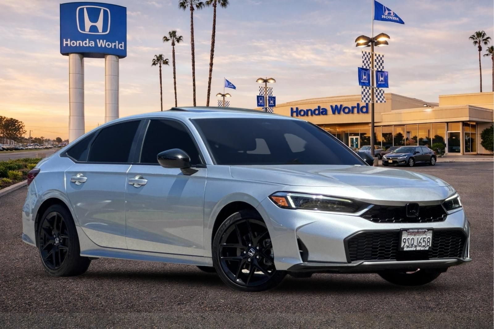Certified 2025 Honda Civic Sport image 2