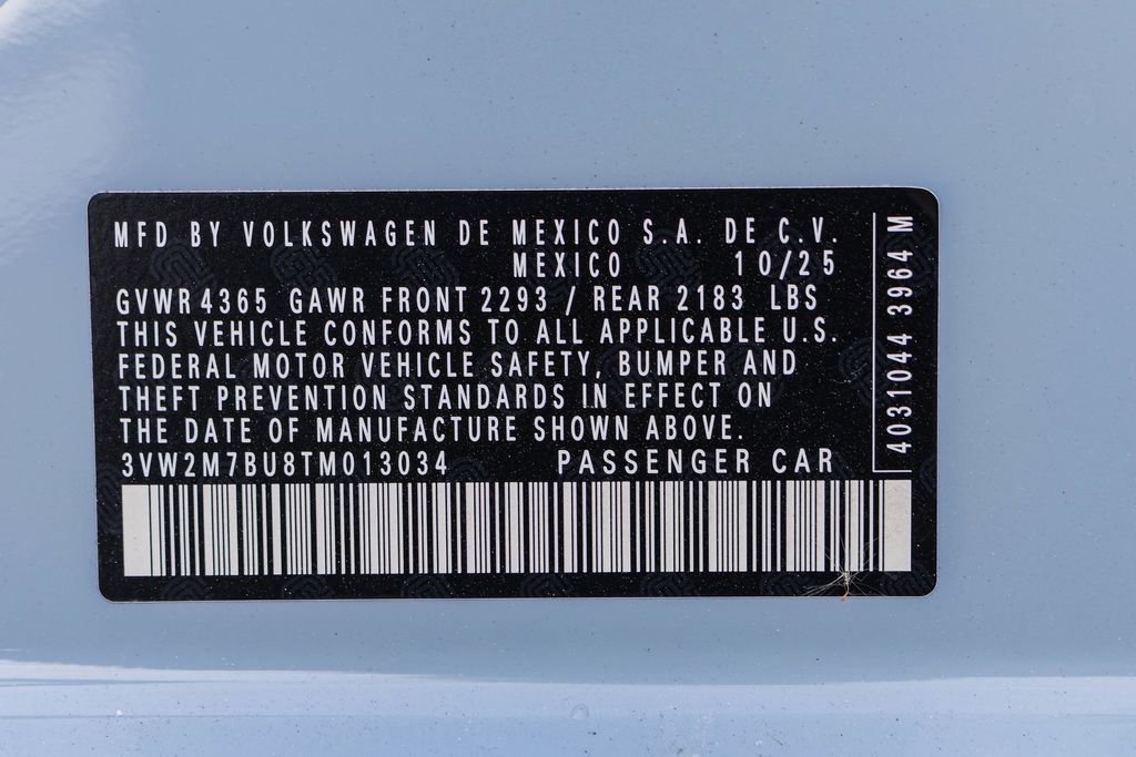 New 2026 Volkswagen Jetta GLI Autobahn FWD image 46