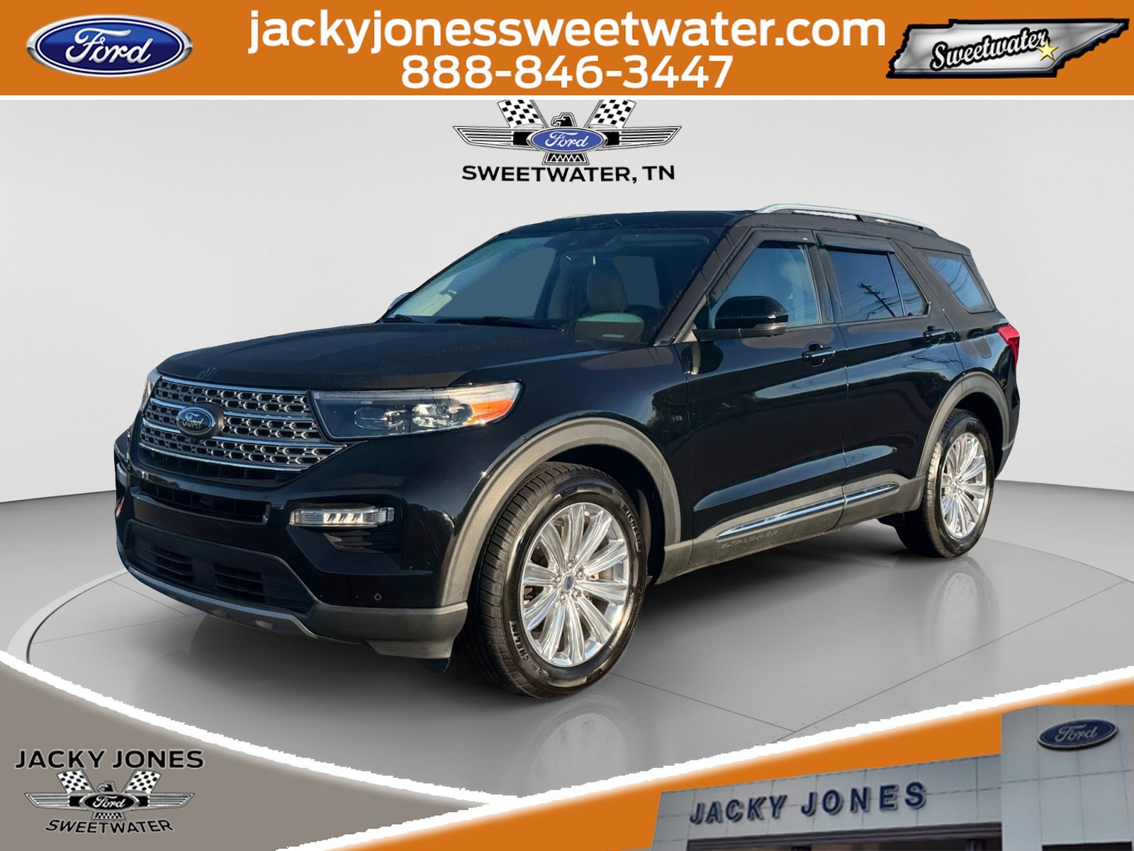 Certified 2021 Ford Explorer Limited w/ Hybrid Equipment Group 310A RWD image 1