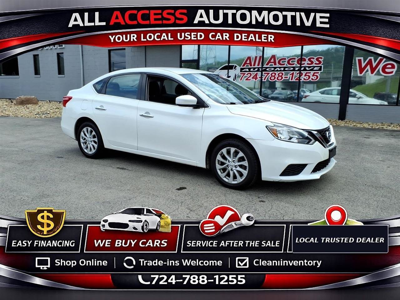 Used 2018 Nissan Sentra SV FWD image 2
