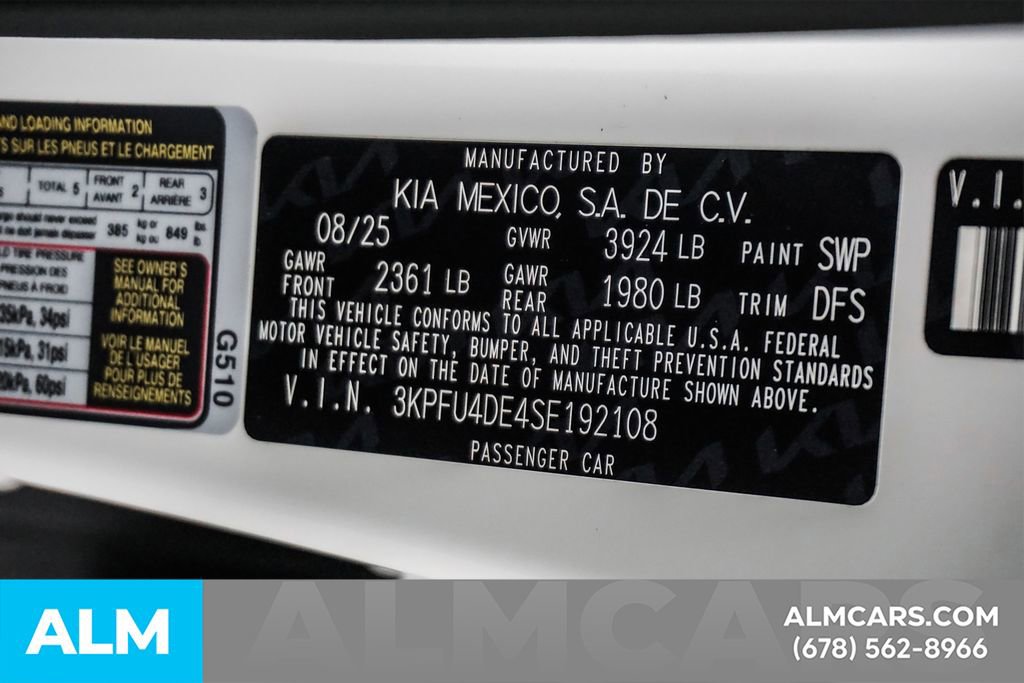 Used 2025 Kia K4 EX image 60