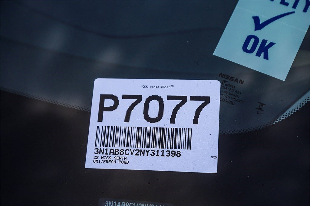 Used 2022 Nissan Sentra SV w/ All-Weather Package image 26